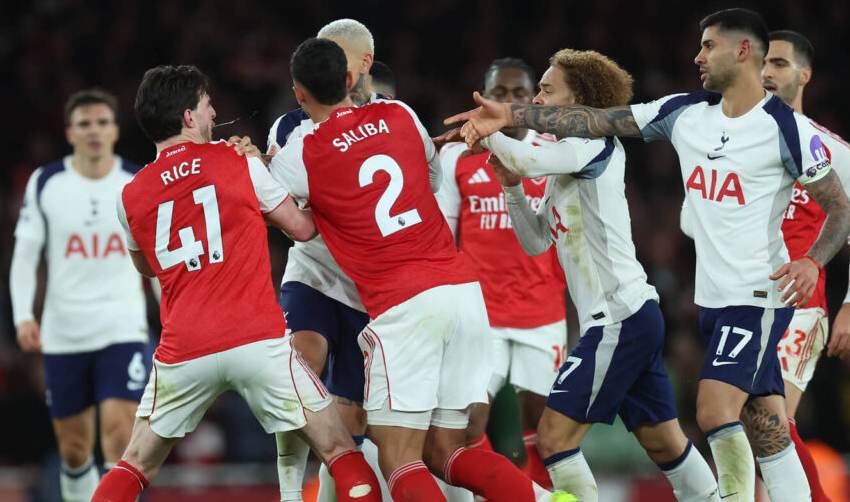 Chiến thắng trước Tottenham không chỉ giúp Arsenal bứt tốc mà còn đưa Mikel Arteta trở thành HLV có tỷ lệ thắng derby London cao nhất kỷ nguyên Ngoại hạng Anh.