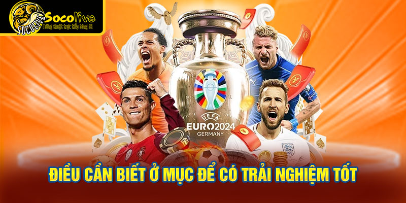 Những lưu ý khi vào xem kết quả bóng đá trên Socolive